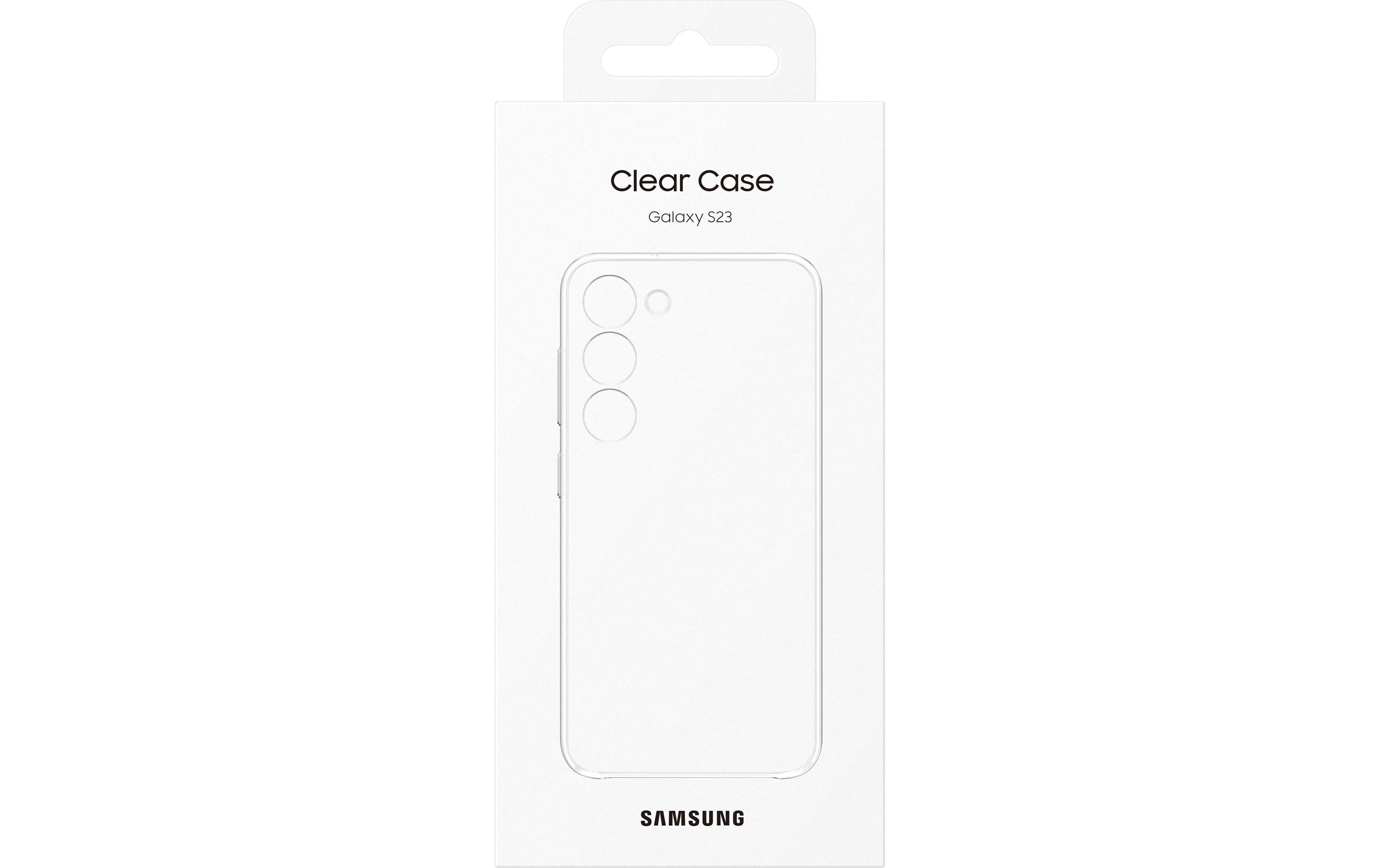 Back Cover Clear Galaxy S23 TransparentSchutzhülle für das Samsung Galaxy S23