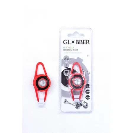 Authentic Sports GLOBBER Flash Light LED rot