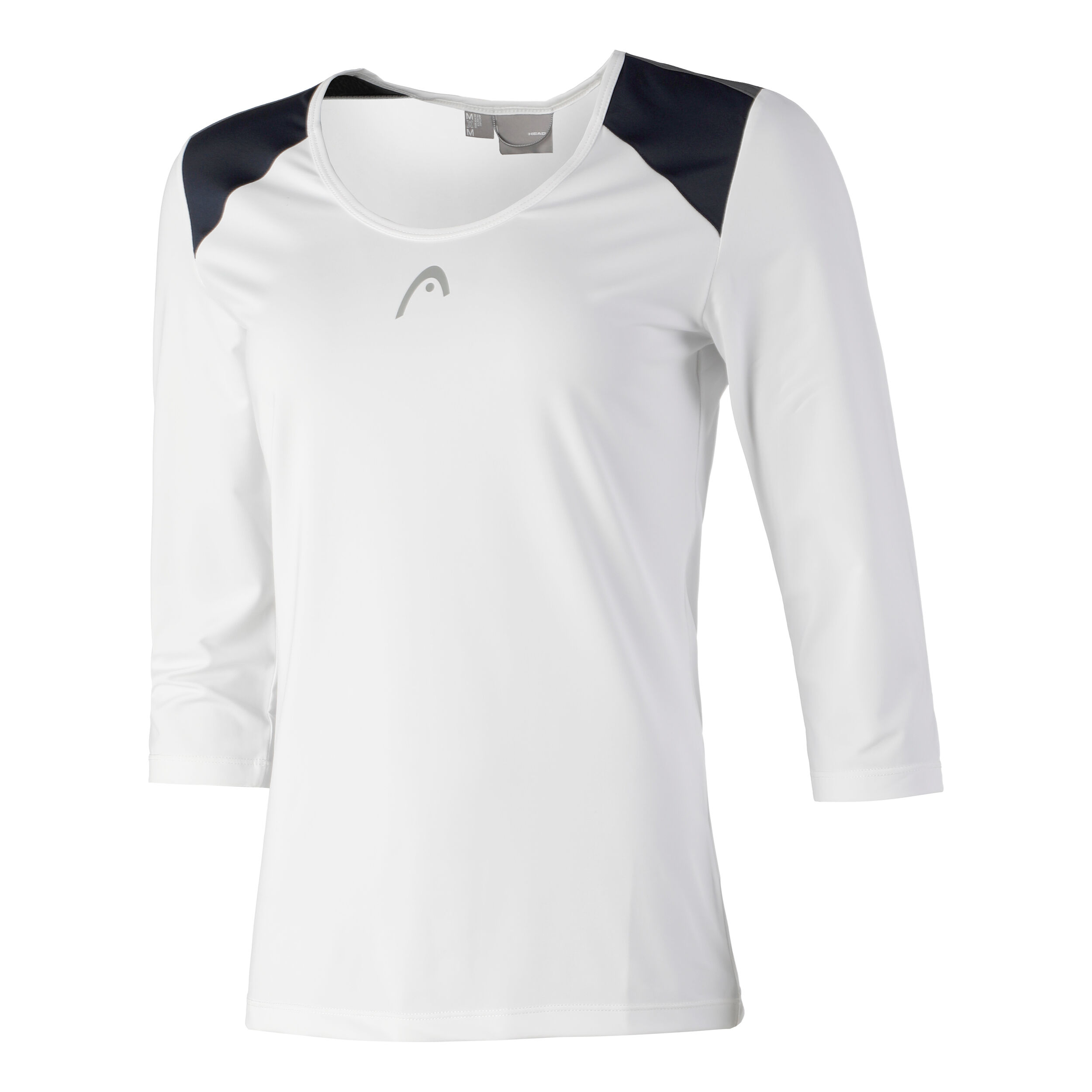 HEAD Club T-shirt Femmes - Blanc , Bleu