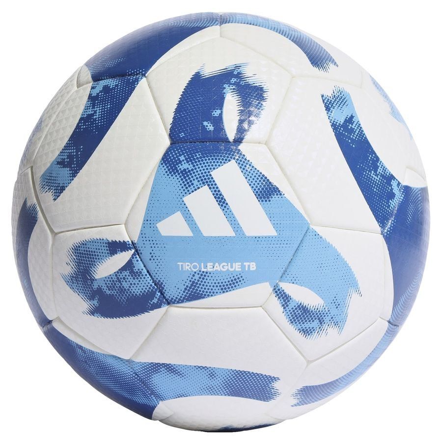 adidas Ballon Tiro League Thermally Bonded - Blanc/Bleu/Bleu