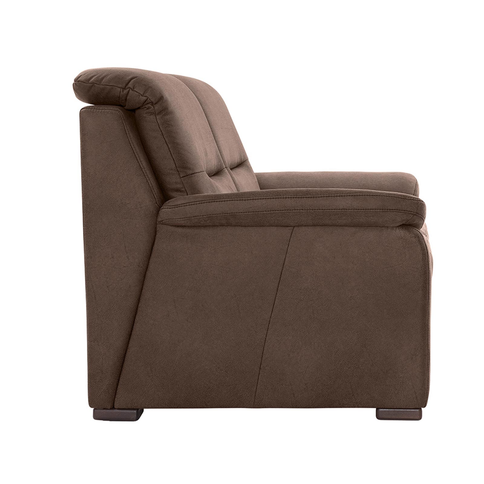 polsterpower 2-Sitzer-Sofa - Saddle nougat - Basismodell