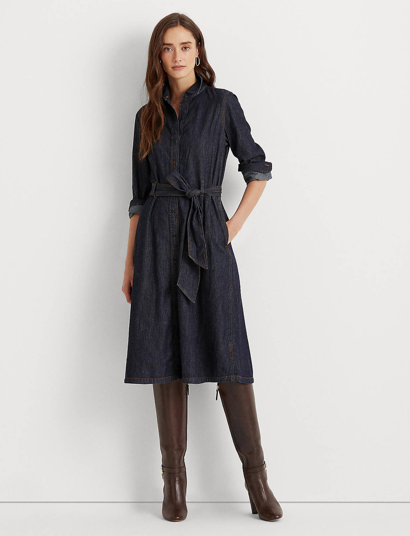Lauren Ralph Lauren| Damen Jeanskleid