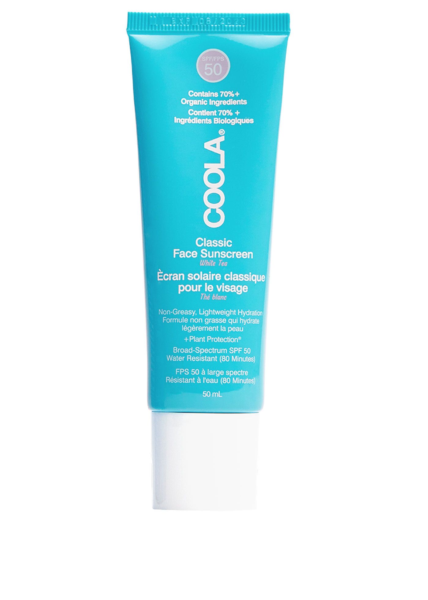 Coola Classic SPF 50  Face Lotion White Tea