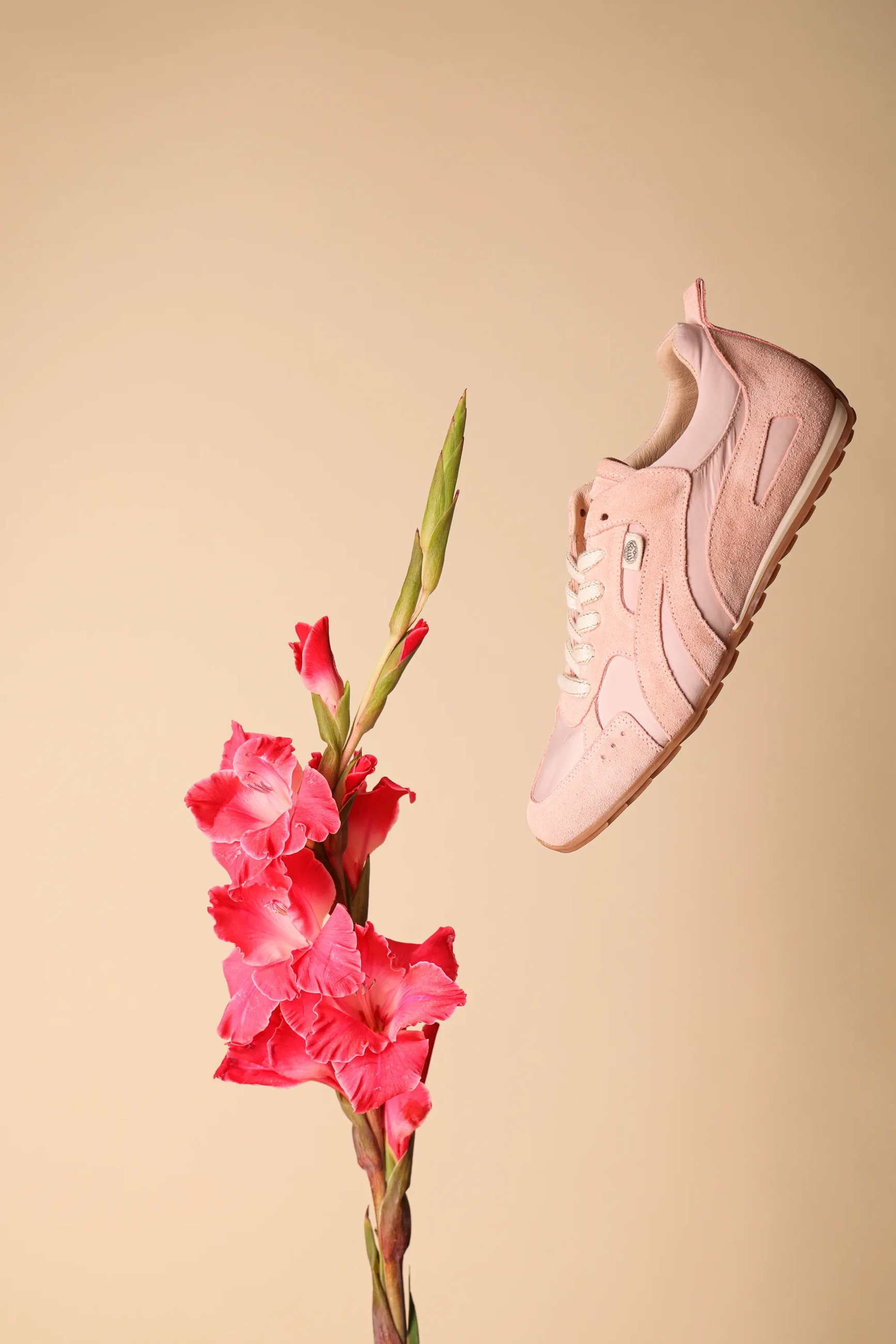 UTA MORE Sneaker nylon Pastel Pink