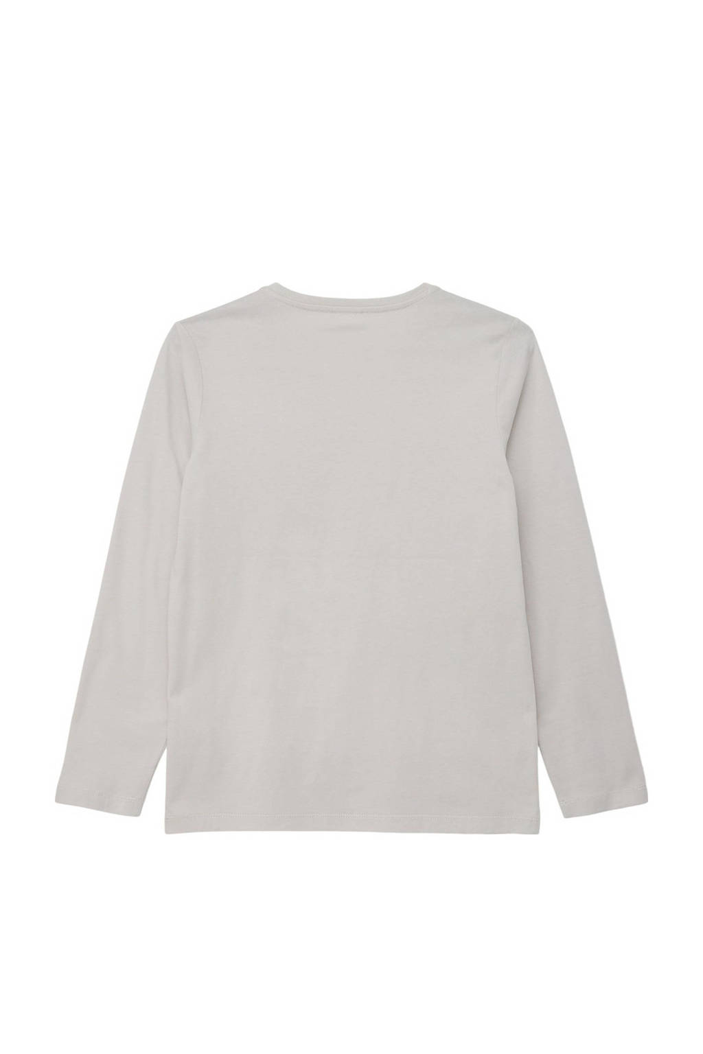 s.Oliver longsleeve met printopdruk ecru