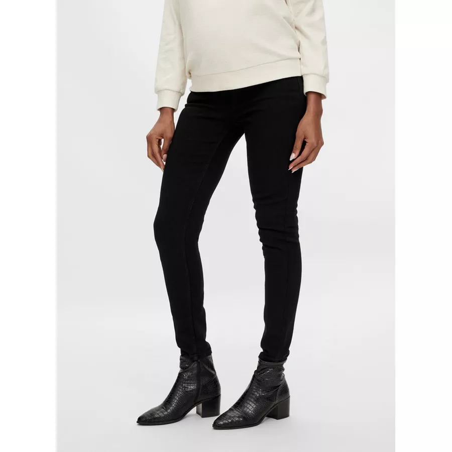 mama;licious Umstandsjeggings MLAMY Black Denim