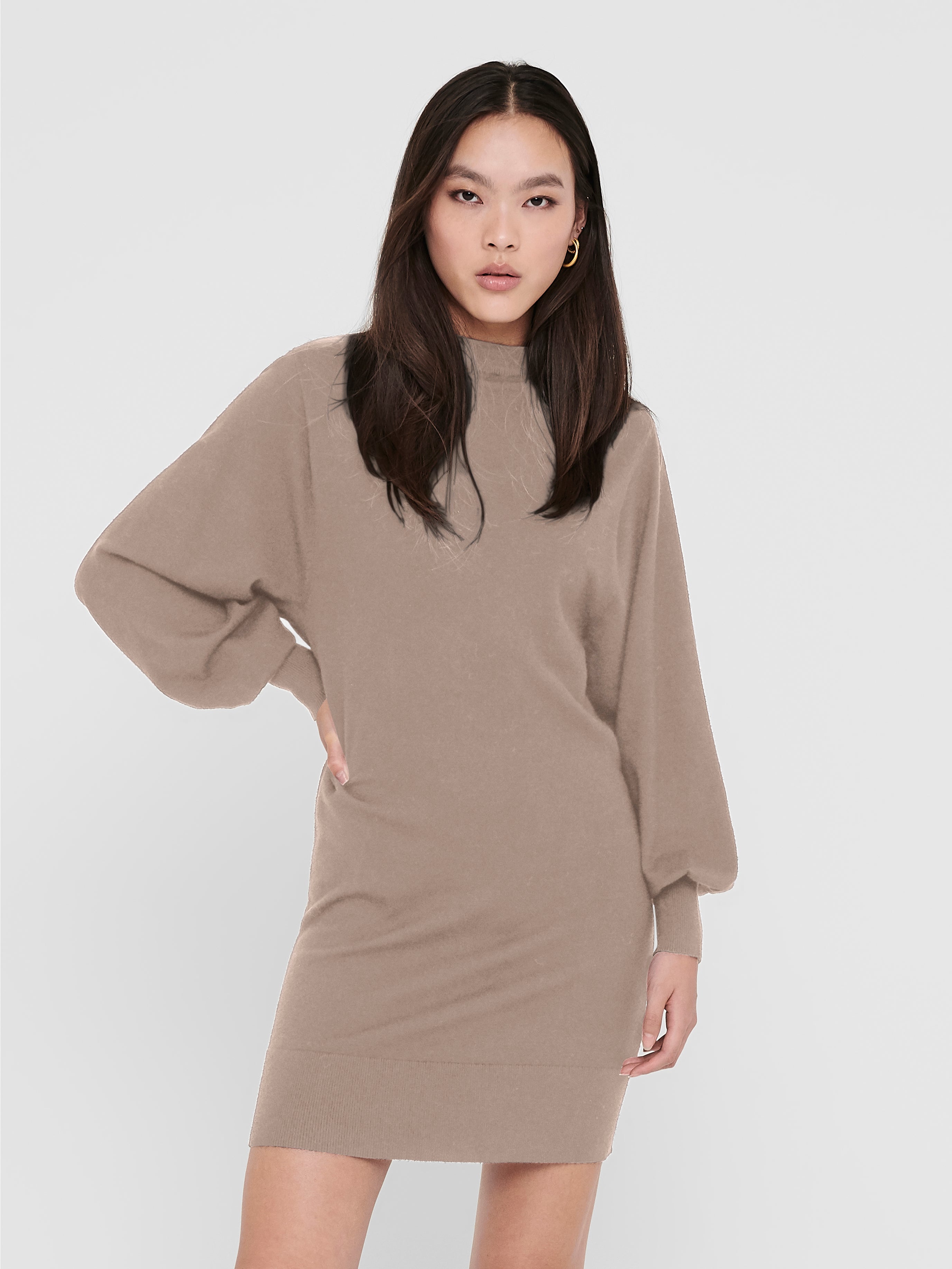 ONLLABELLE Langes Kleid Mocha Meringue