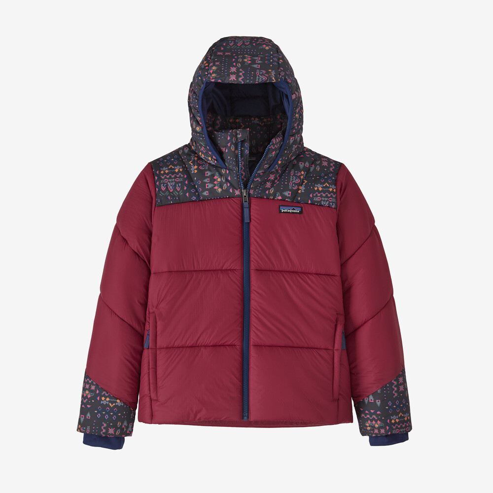 Synthetik-Stepp-Hoodie für Kinder