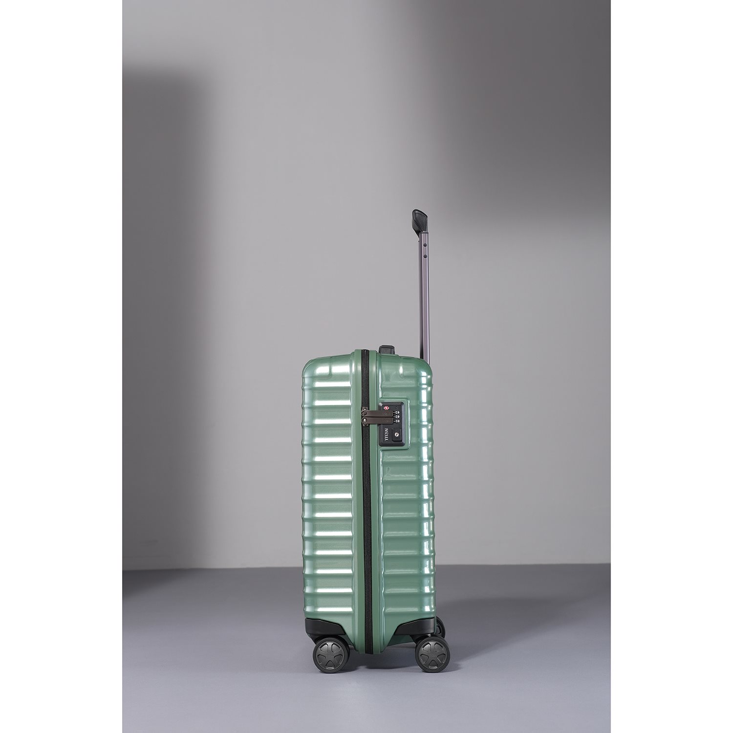 TITAN Litron 4 Wheel Trolley S grape green