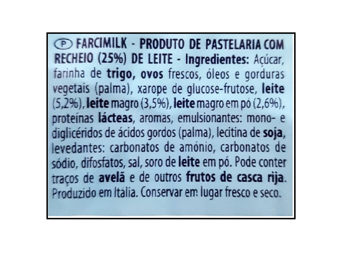 BOLO MIDI COM RECHEIO LEITE 280G