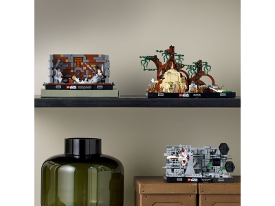 LEGO Jedi™ training op Dagobah™ diorama (75330)