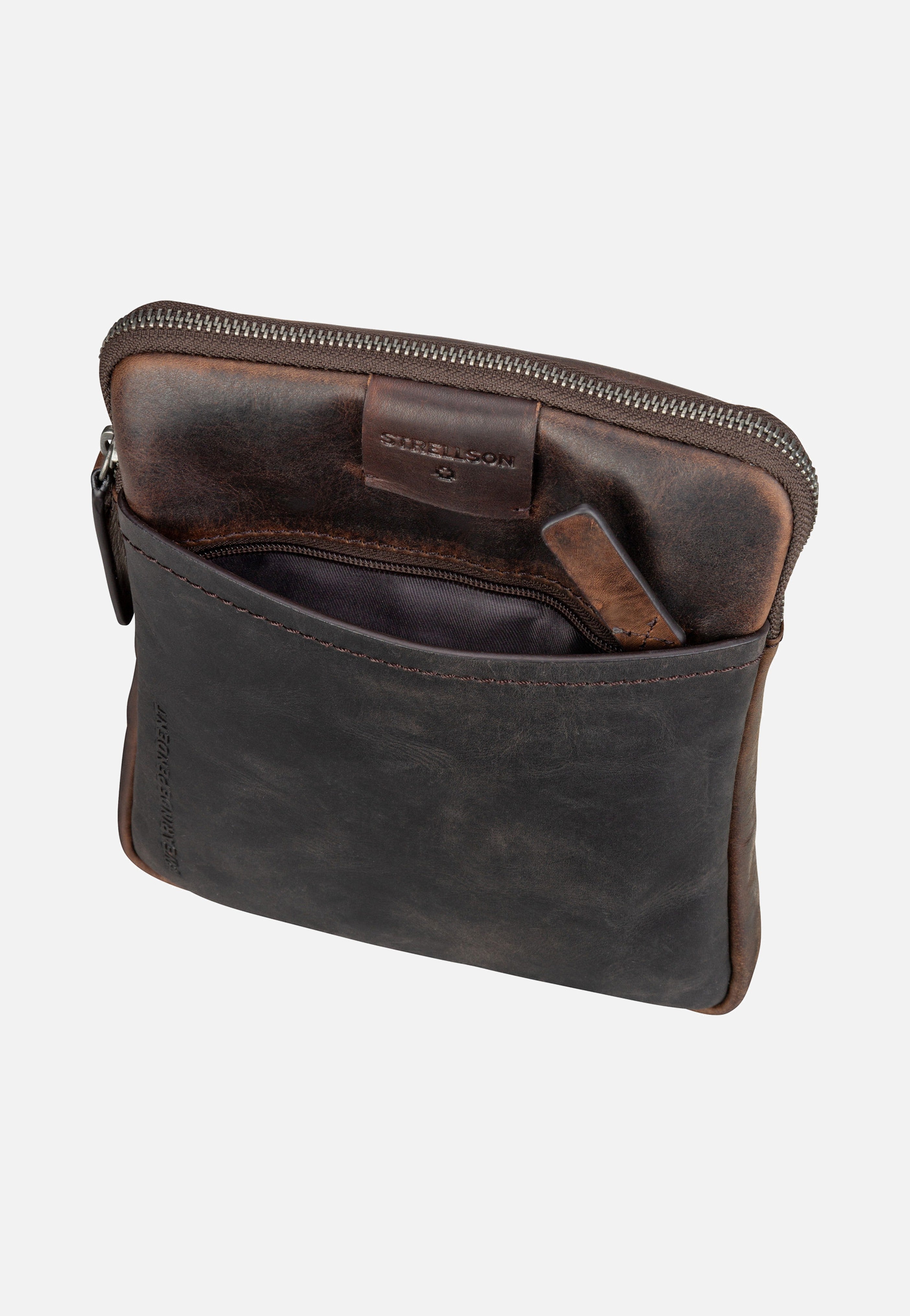 Brick Lane Marcus XSVZ1 Dark Brown - Beuteltasche