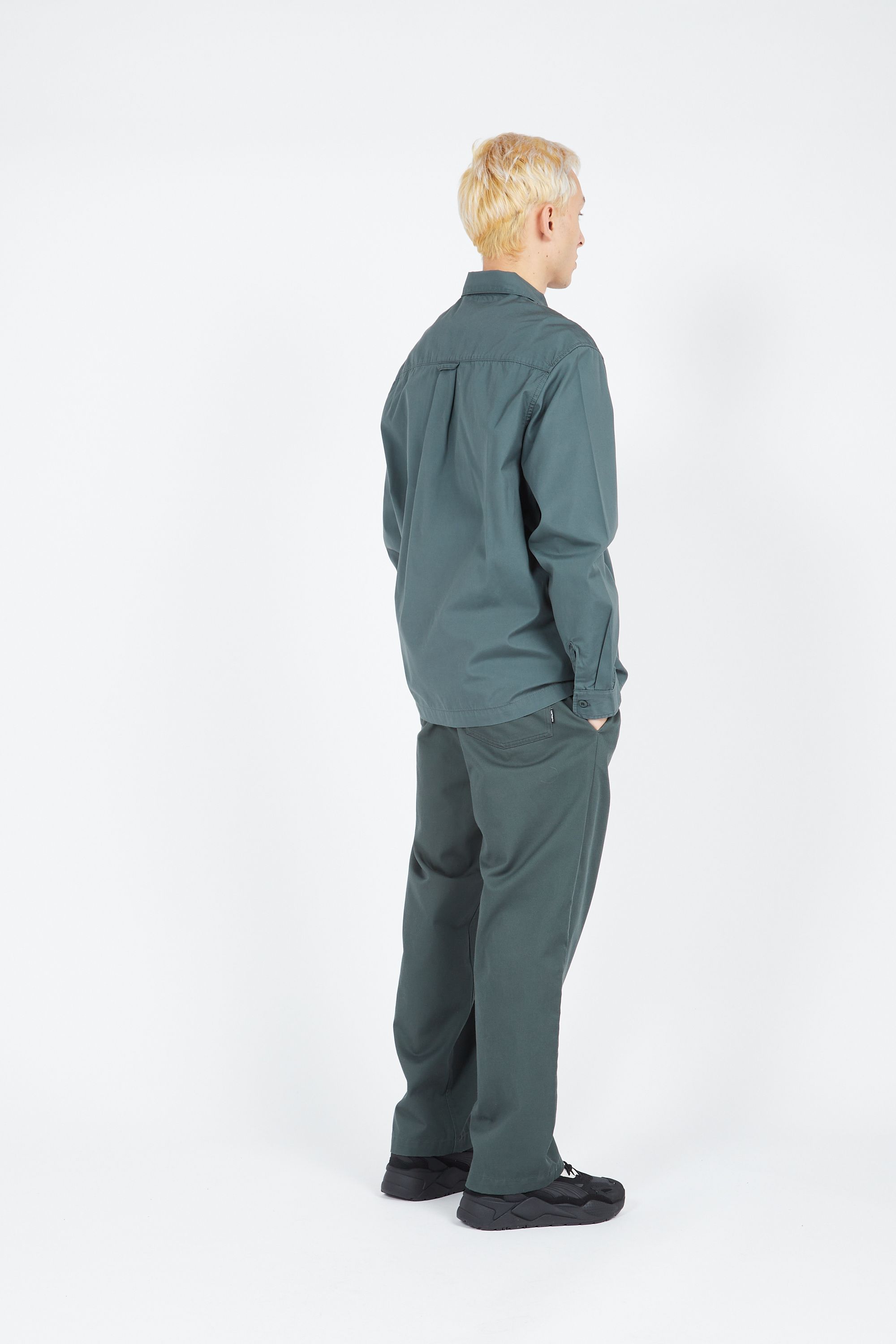 CARHARTT WIP Chemise Craft Zip Shirt Kaki