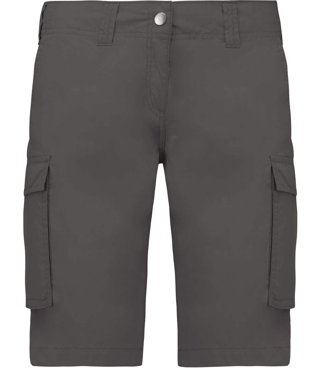 bermuda léger multipoches femme K756 - gris