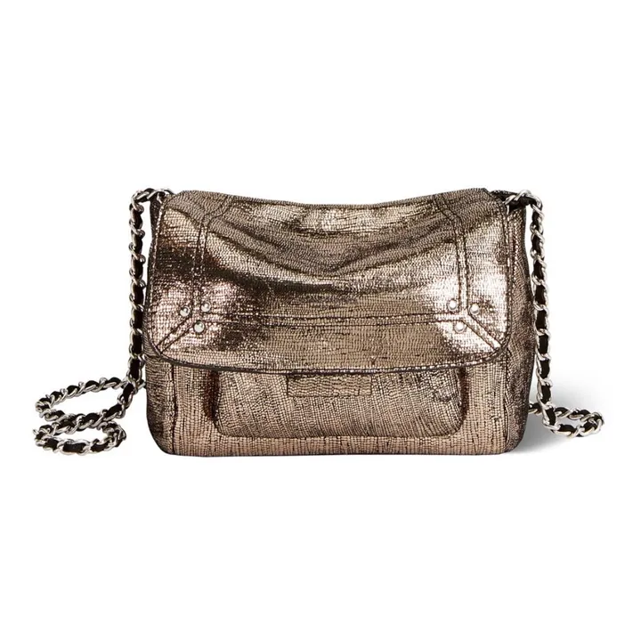 Jérôme Dreyfuss Sac Lulu S Lamé | Champagne