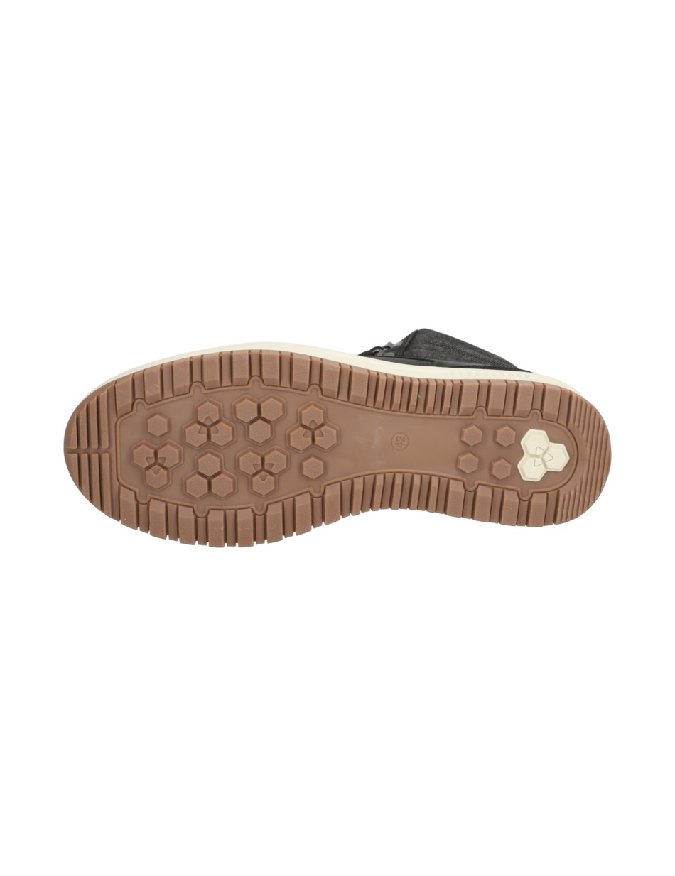 Lederkombination Sneaker Mid Cut