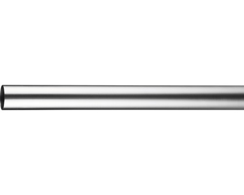 Rivoli gordijnroede, RVS-look, 120 cm, Ø 20 mm