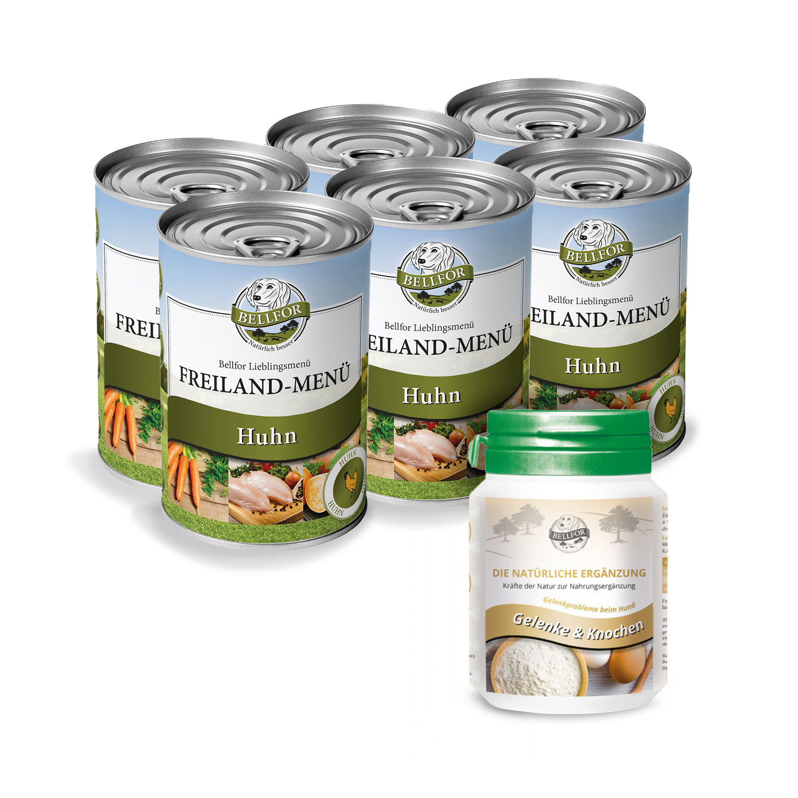 Kit d'alimentation pour chiens de petite race souffrant d'arthrose