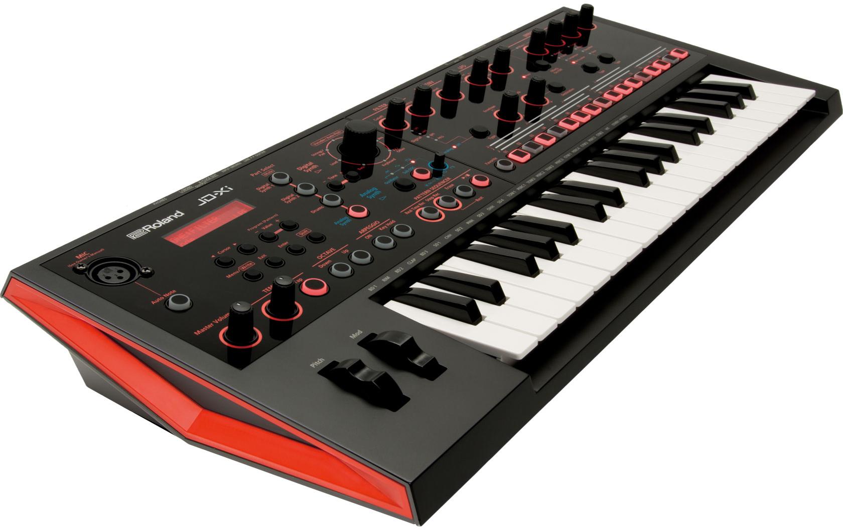 Synthesizer JD-Xi<br>Interaktiver analog-digitaler Crossover-Synthesizer