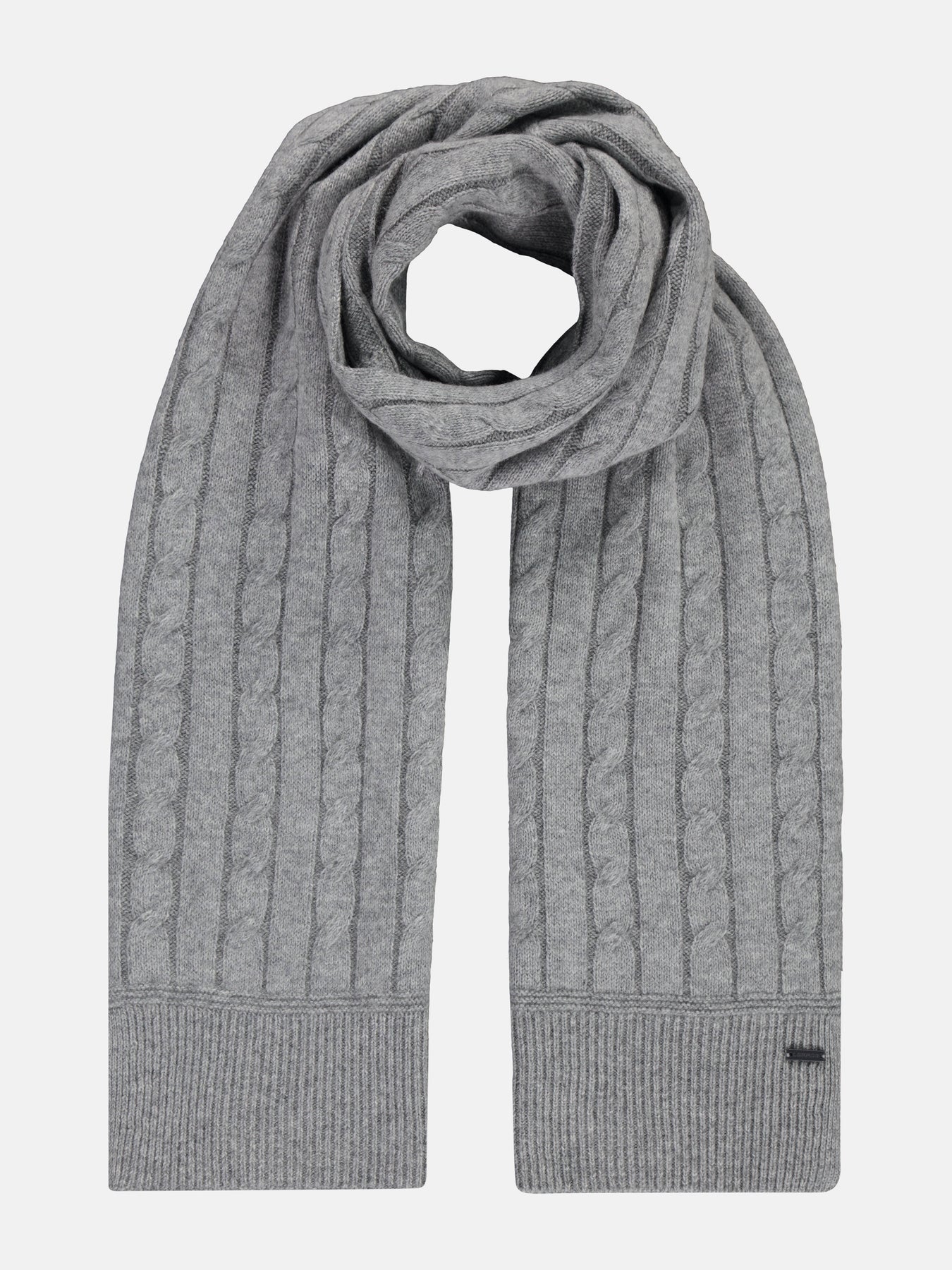 Herren Strickschal mit Kaschmiranteil