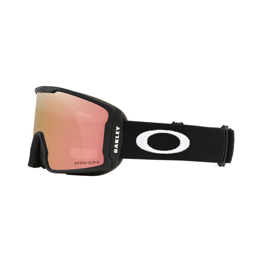 Oakley LINE MINER M - Masque de ski matte black/prizm rose gold