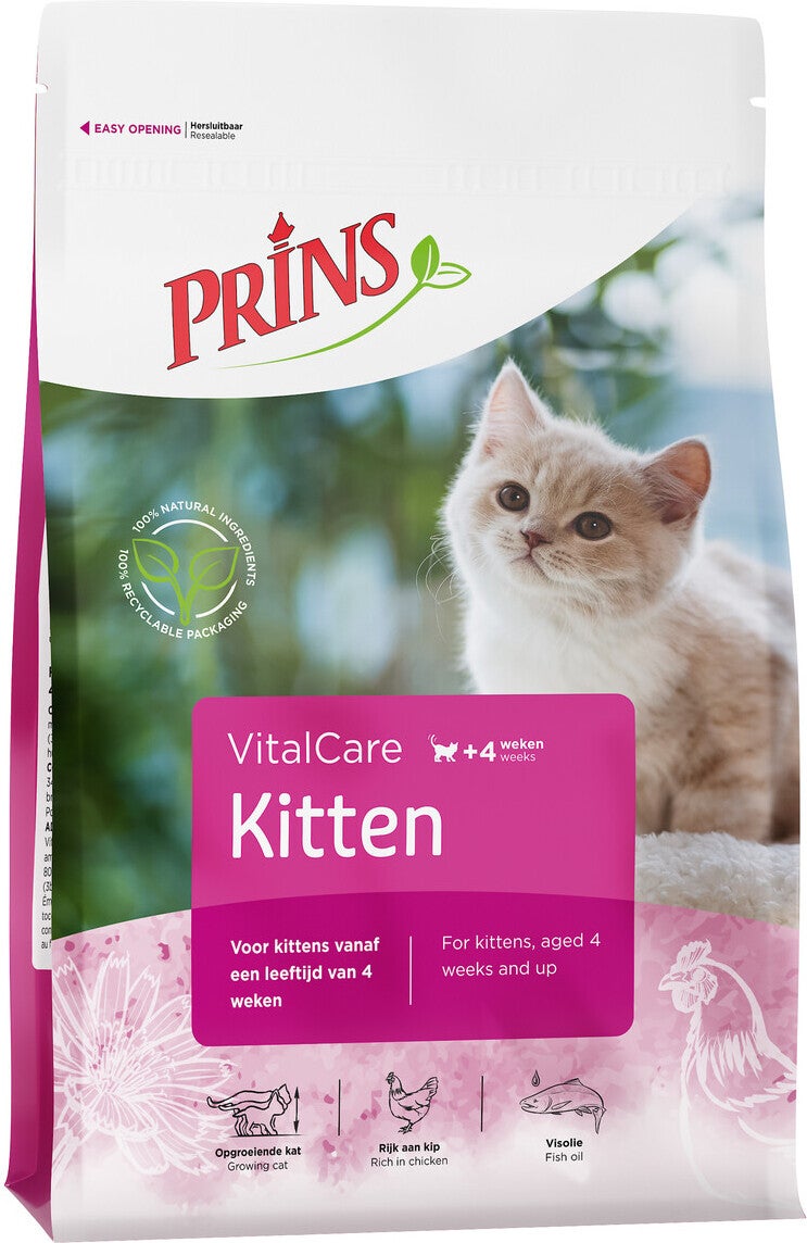 Prins kattenvoer VitalCare kitten 1,5 kg