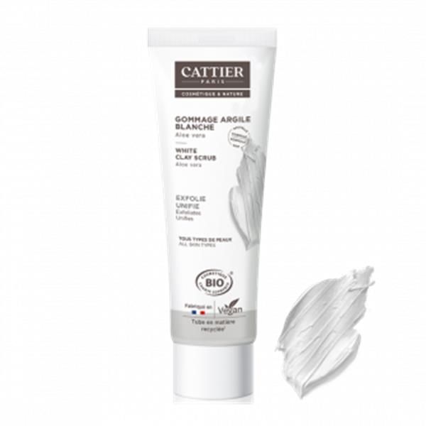 Exfoliante Facial De Argila Branca Com Aloe Vera