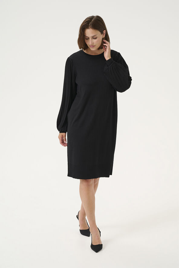 Kaffe KAlone Knit Dress Black deep
