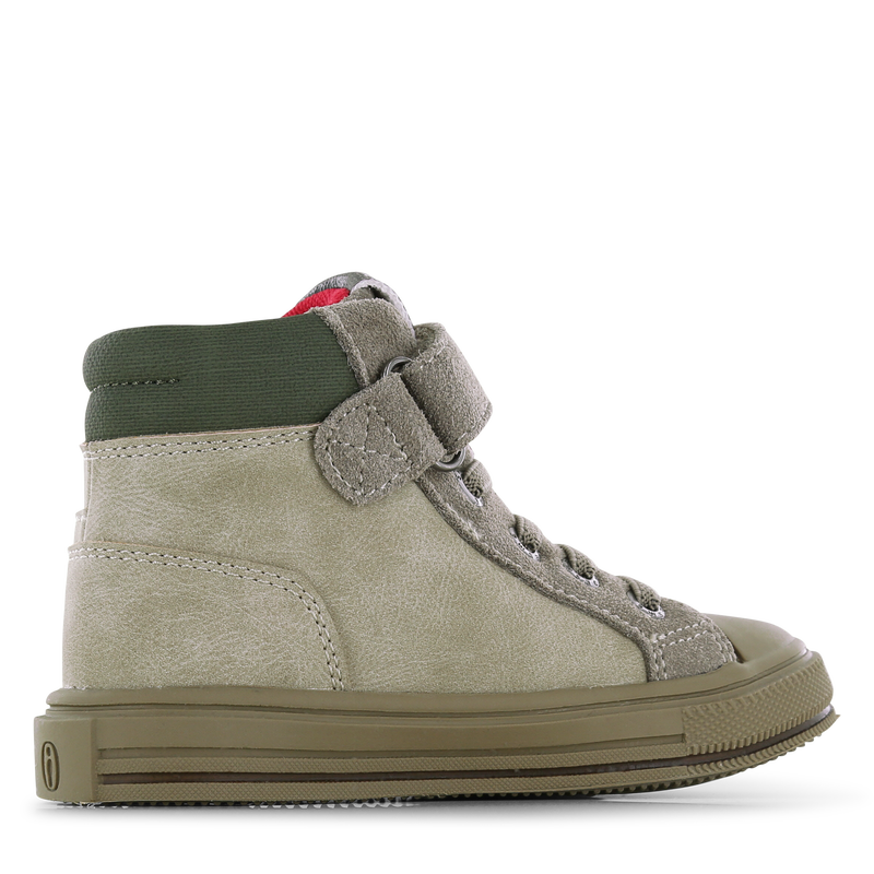 Shoesme taupe hohe Sneaker