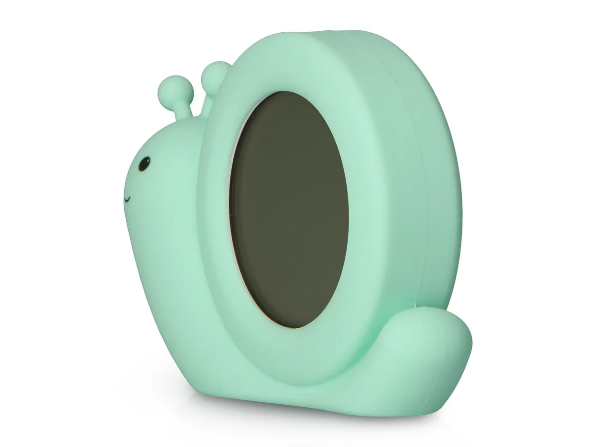 (140x95mm) Baby Wecker Schnecke Kinder Nachtlicht Schlaftrainer (BC110GN SIMON) - Grün