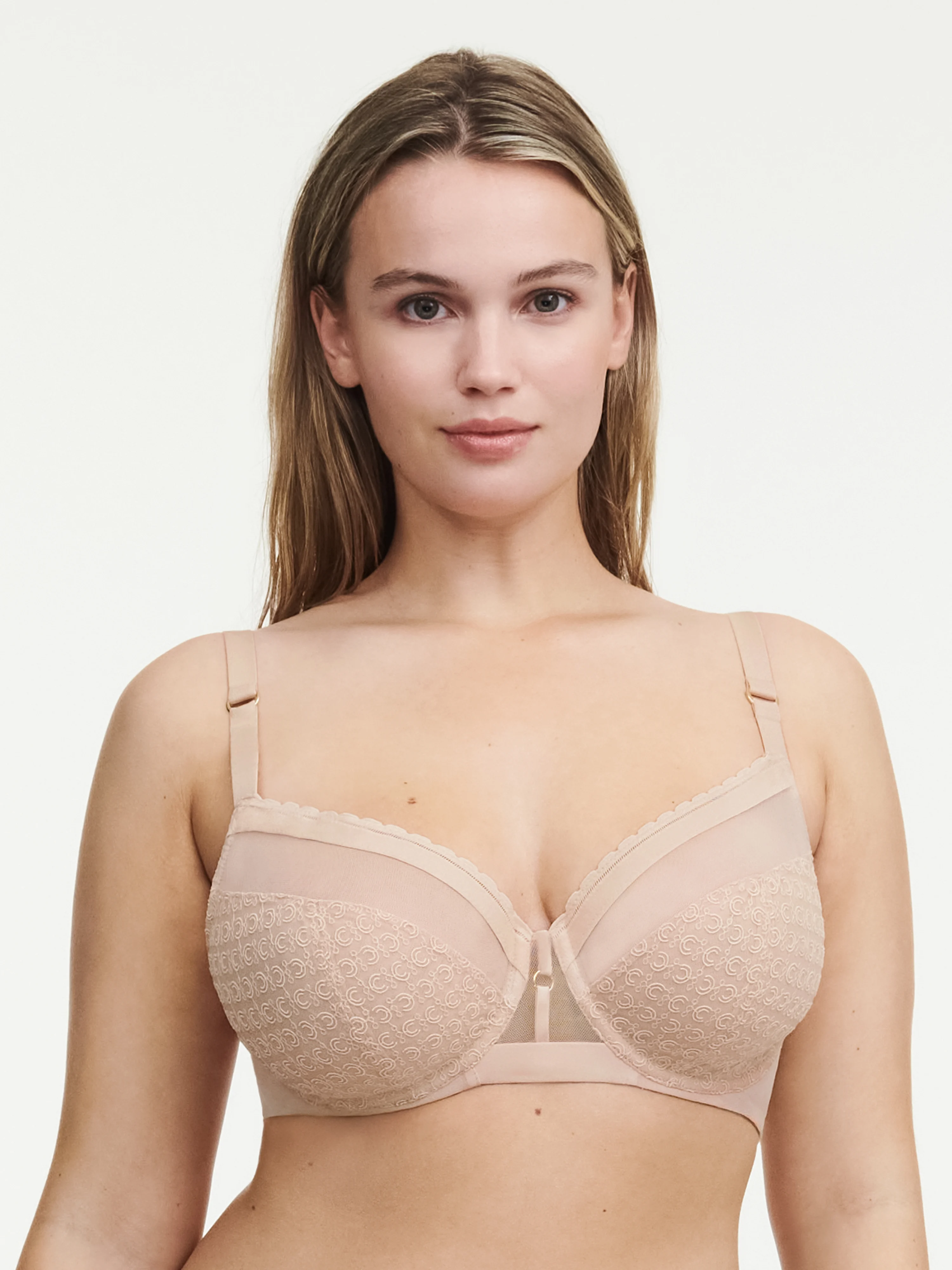 MONOGRAM - Soutien-gorge emboîtant broderie | Beige