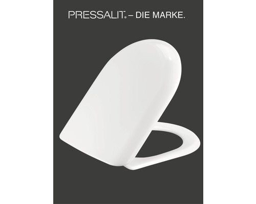 PRESSALIT witte toiletzitting, compatibel met V&B Magnum