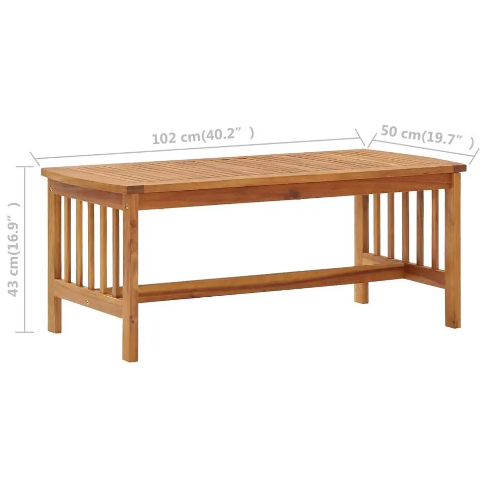 vidaXL - Loungeset - Bruin - Hout