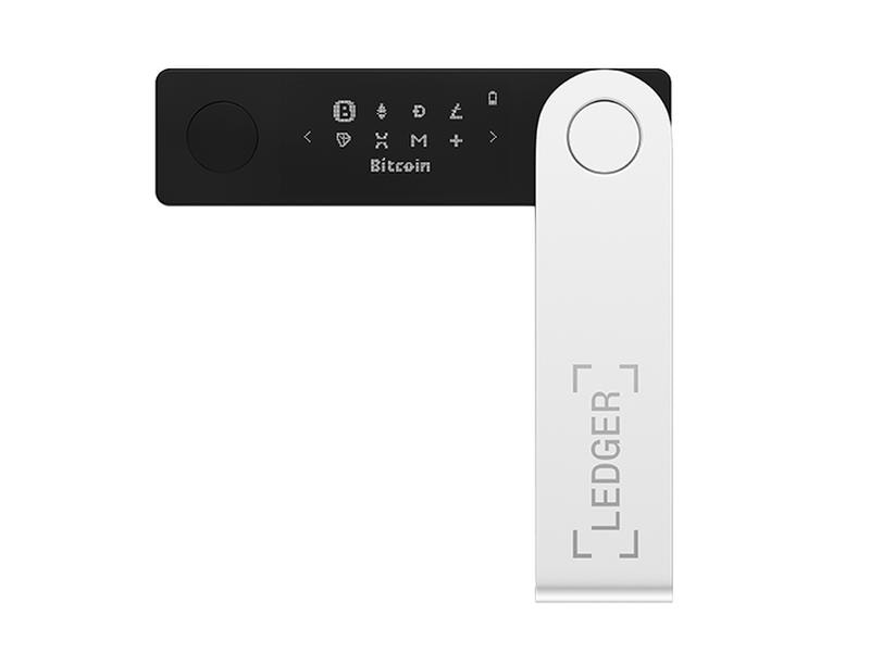 Ledger Nano X Onyx Black Crypto-Hardware-Wallet mit Bluetooth zum Kaufen, Verwalten und Vermehren digitaler Vermögenswerte