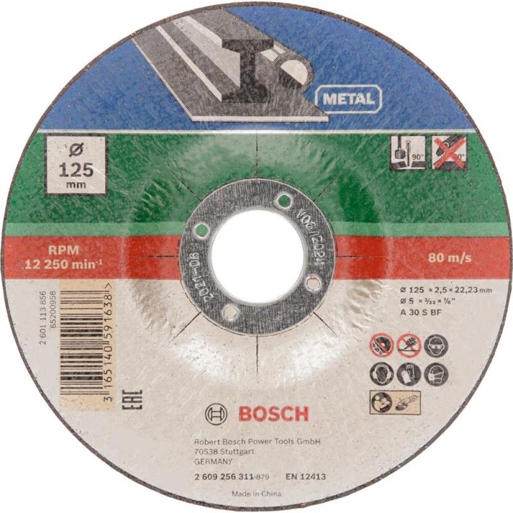 KAPPESKIVE FOR METALL BOSCH 5 STK