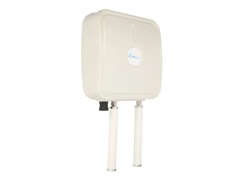 Extralink ELTEBOX 950 OUTDOOR OMNI WIFI 2,4GHZ HOTSPOT WITH LTE ROUTER RUT950, DIRECTIONAL LTE ANTENNA  OMNI 2,4GHZ ANTENNA FOR WIFI, Wi-Fi 5 (802.11ac), Dual-band (2,4 GHz / 5 GHz), Ethernet LAN, 3G, Sort, Grå, Bordplade router