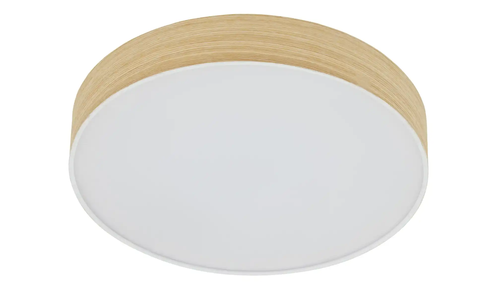 KHG LED-Deckenleuchte Holzoptik/weiß