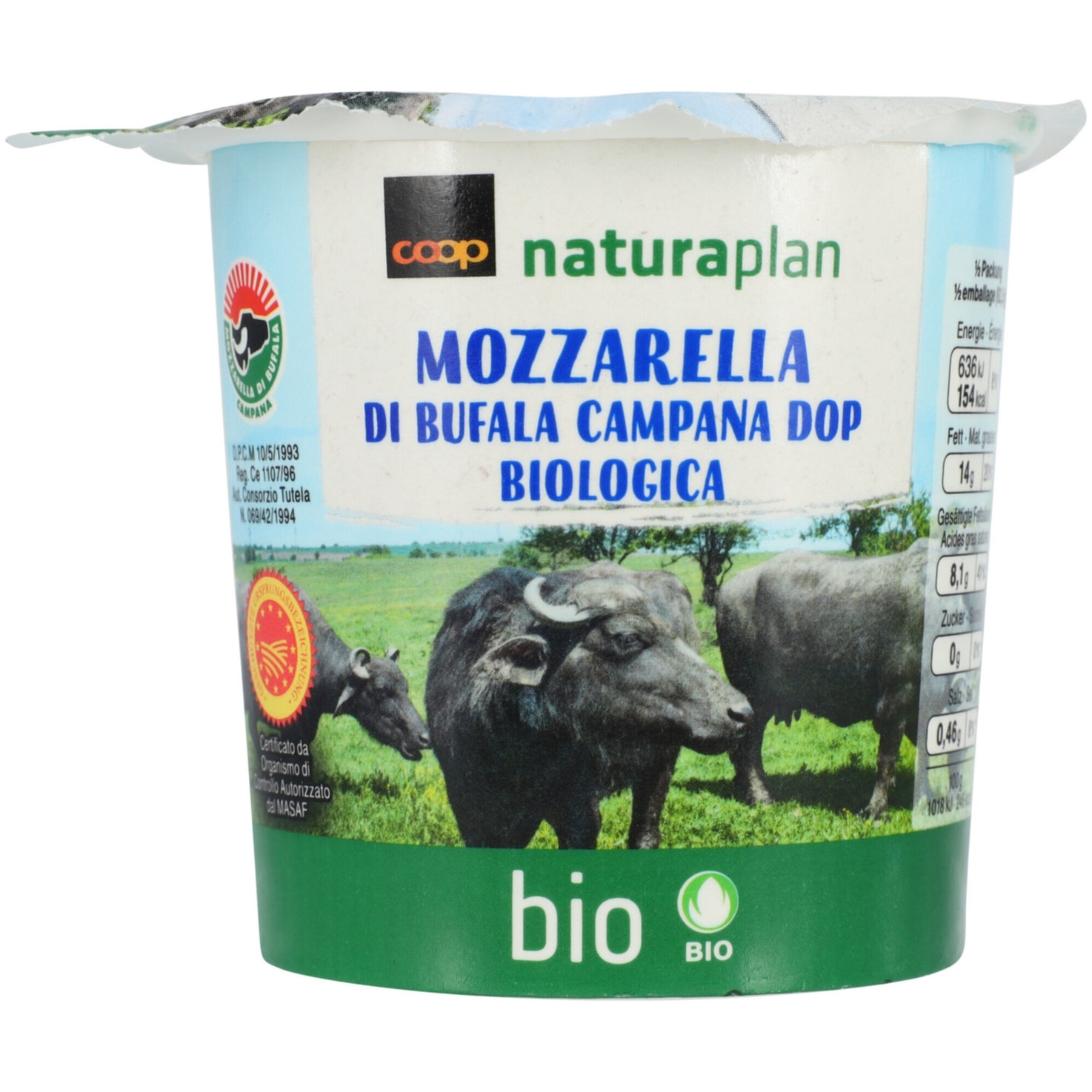 Naturaplan Bio Mozzarella di bufala DOP