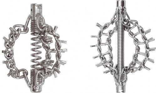 KS Tools 900.2278 Kettingboorkop +spike-ketting, 2 ketting, spiralen 22mm
