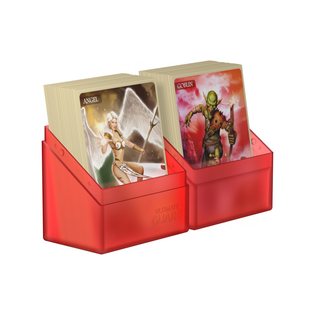 Ultimate Guard Boulder™ Deck Case 60+ taille standard Ruby