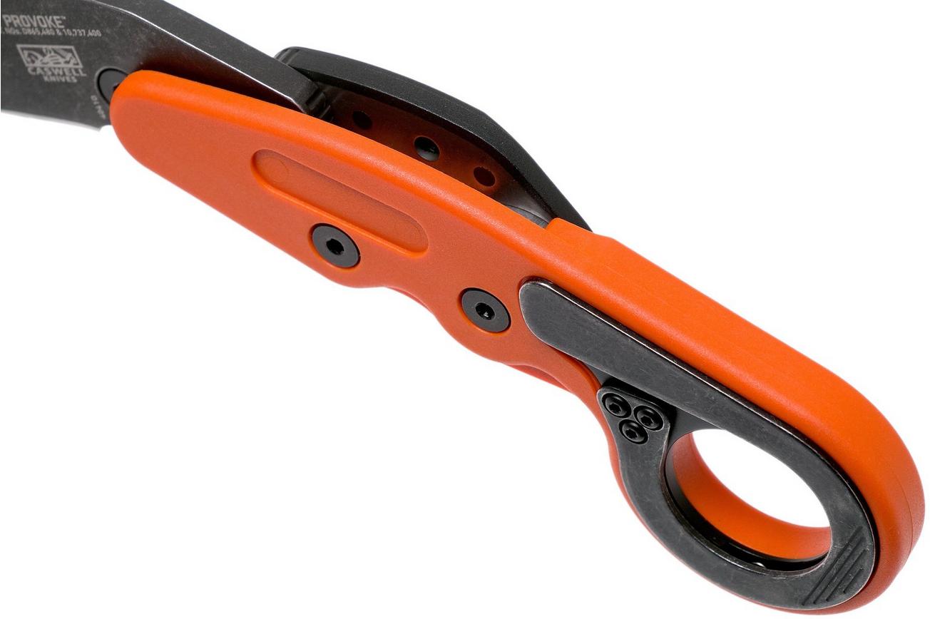CRKT Provoke Orange 4041O zakmes, Joe Caswell design