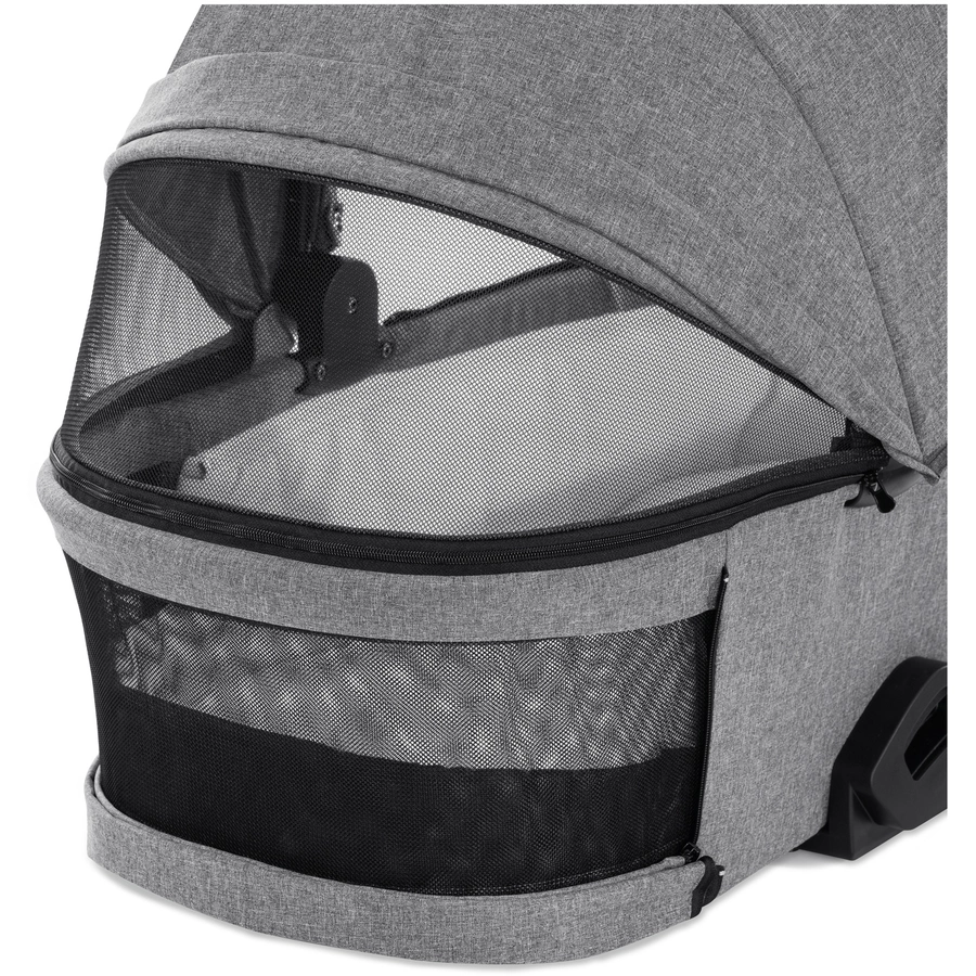 hauck Kinderwagen Vision X Set Silver Melange Grey