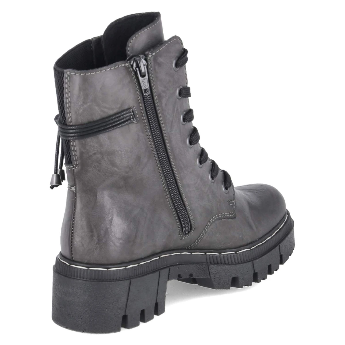 RiekerSchnürboots - grau