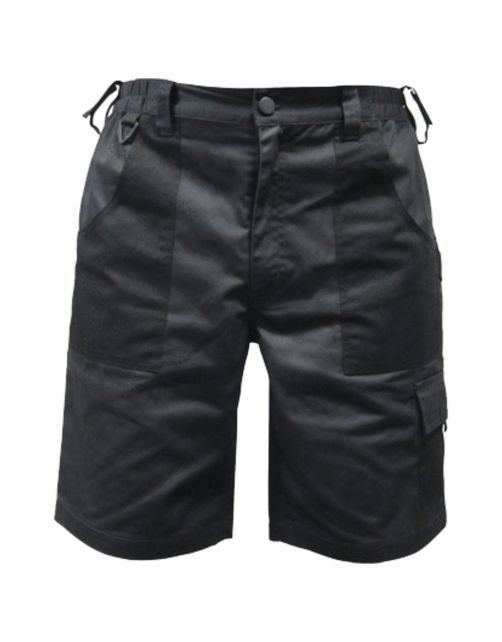 Tx Bridge Work Werkshort Donkergrijs&Zwart - Werkkleding