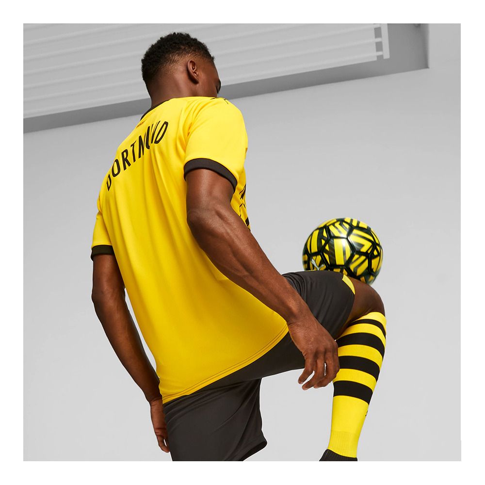 Puma BVB HOME - Maillot Homme cyber yellow/puma black