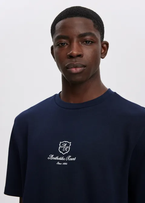 T-shirt resort blauw (BLW.D)