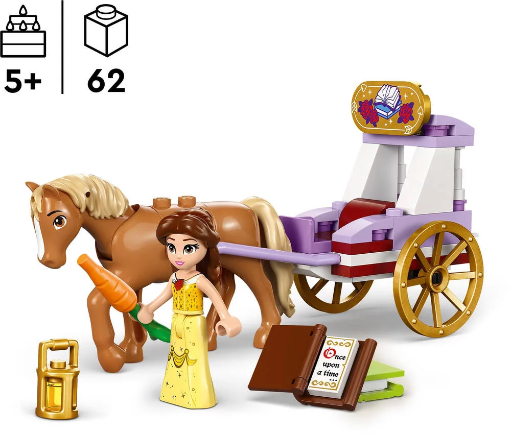 LEGO®DISNEY PRINCESS™ 43233 - L’HISTOIRE DE BELLE - LA CALECHE