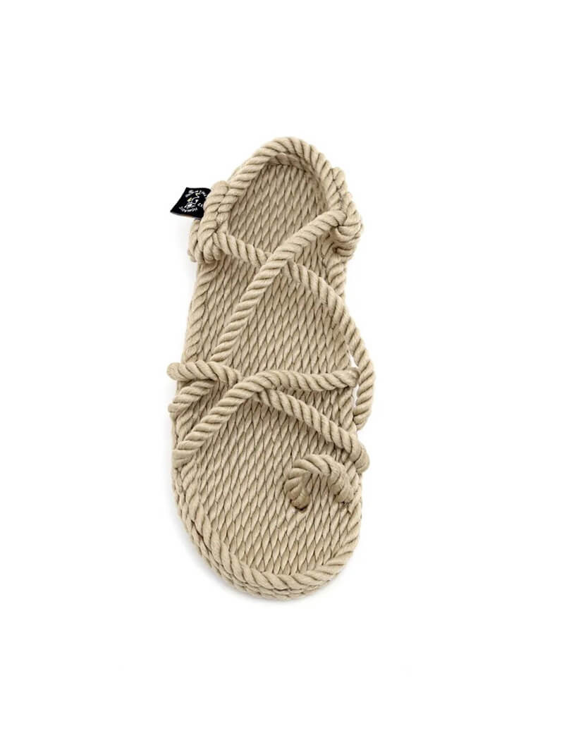 NOMADIC SANDALES TOE JOE BEIGE
