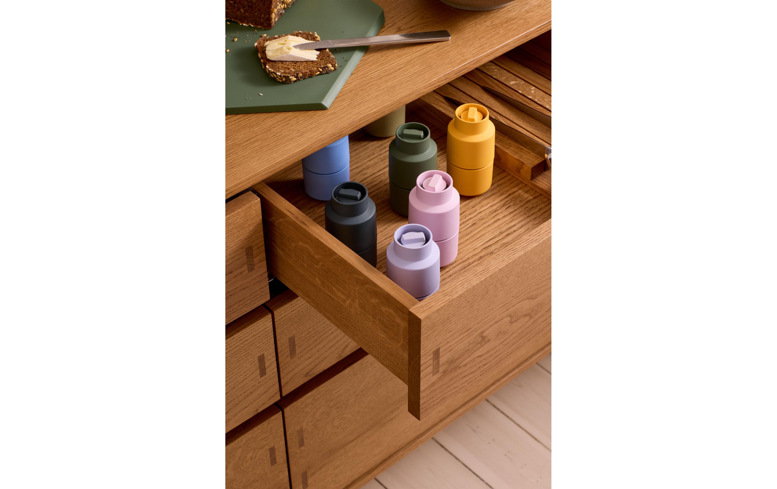Gewürzmühle Billund Rosehip 12 cm, HellrosaGewürzmühle aus Bicomposite