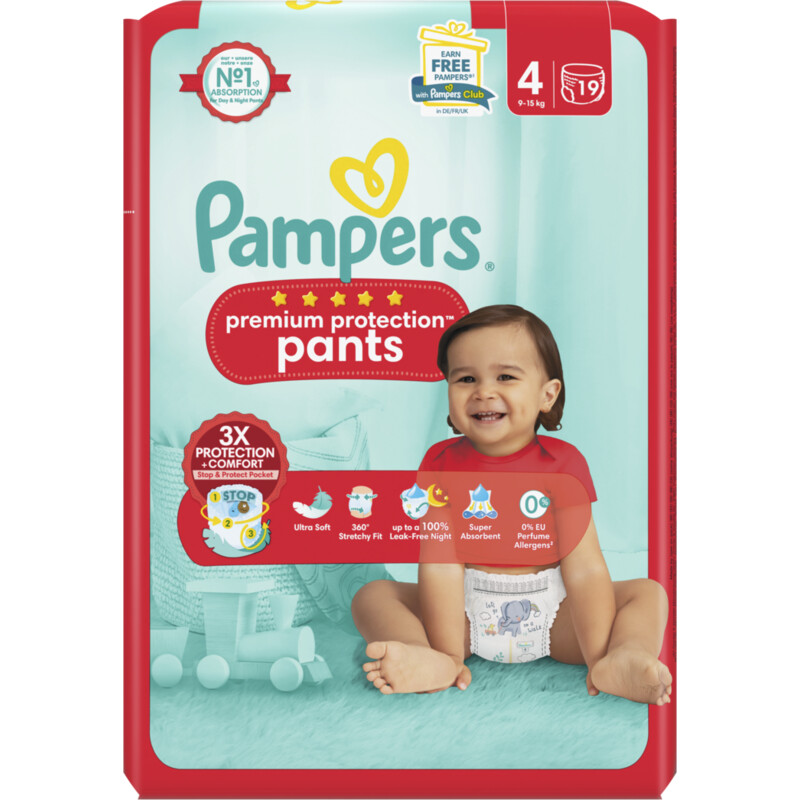 Pampers Premium protection pants luierbroekje m4